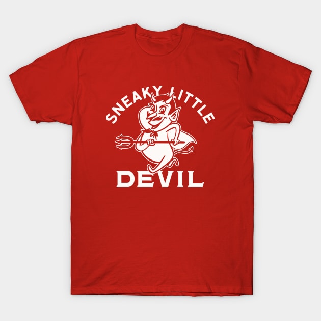 A Sneaky Little Devil T-Shirt by sombreroinc